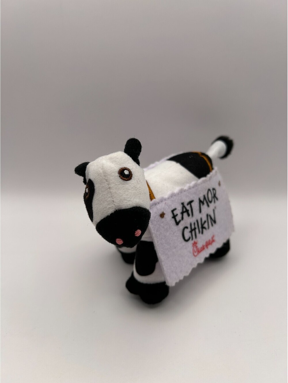 Chick-fil-A Eat Mor Chikin Cow Plush Used
